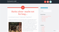 Desktop Screenshot of notreadyforaarp.com